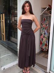 Sevilla Dress in Coal
