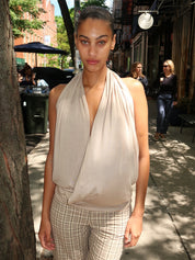 Cleo Top in Beige