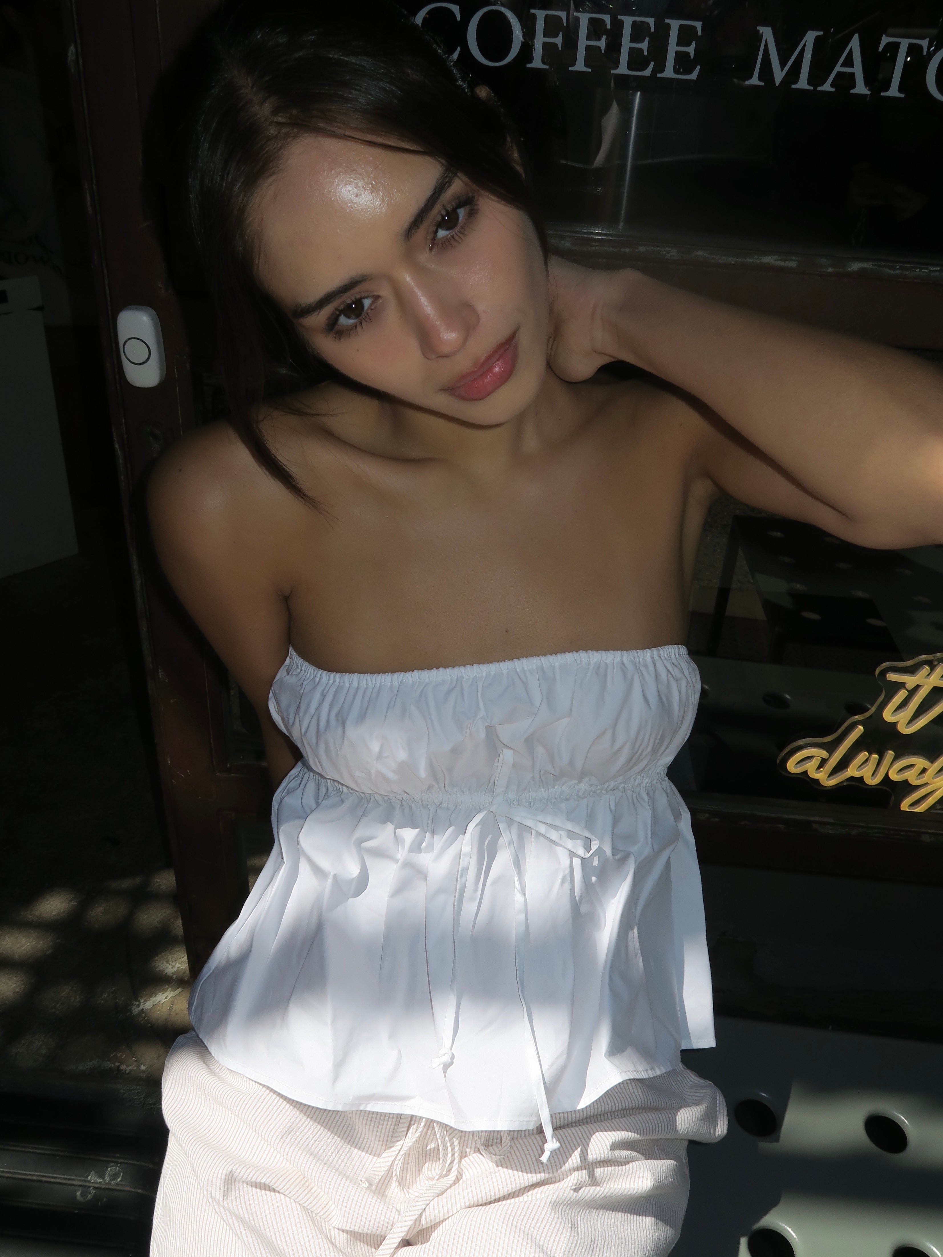 Odessa Tube Top in White