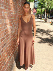 Rumi Dress in Brown