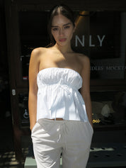Odessa Tube Top in White