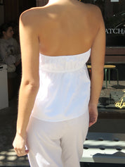 Odessa Tube Top in White
