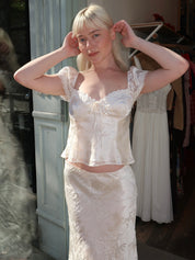 Vanessa Top in Cream