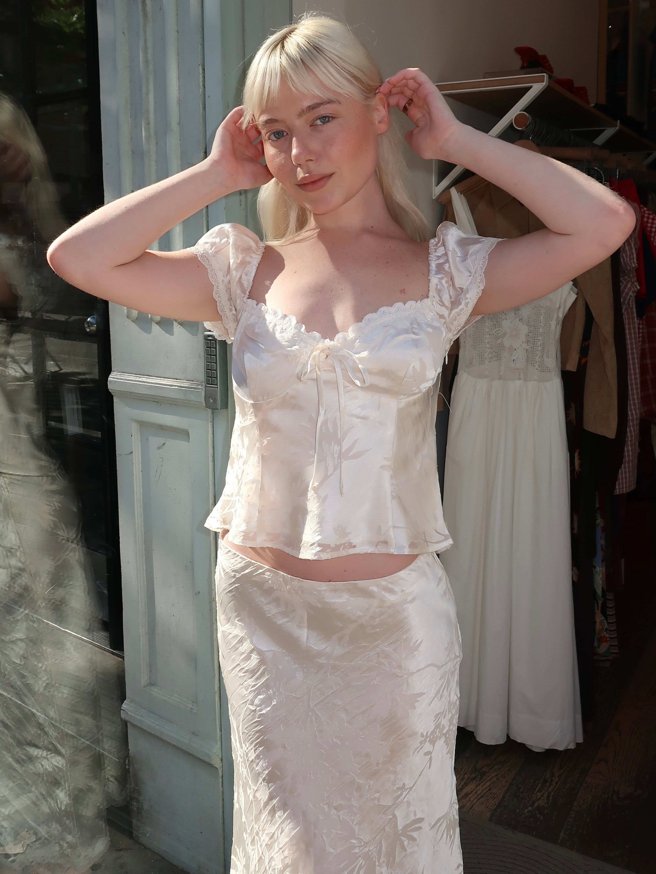 Vanessa Top in Cream