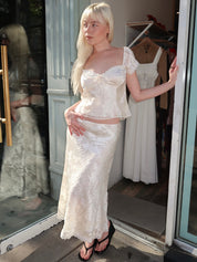 Windey Skirt in Cream