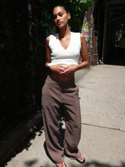 Summer Pant in Brown