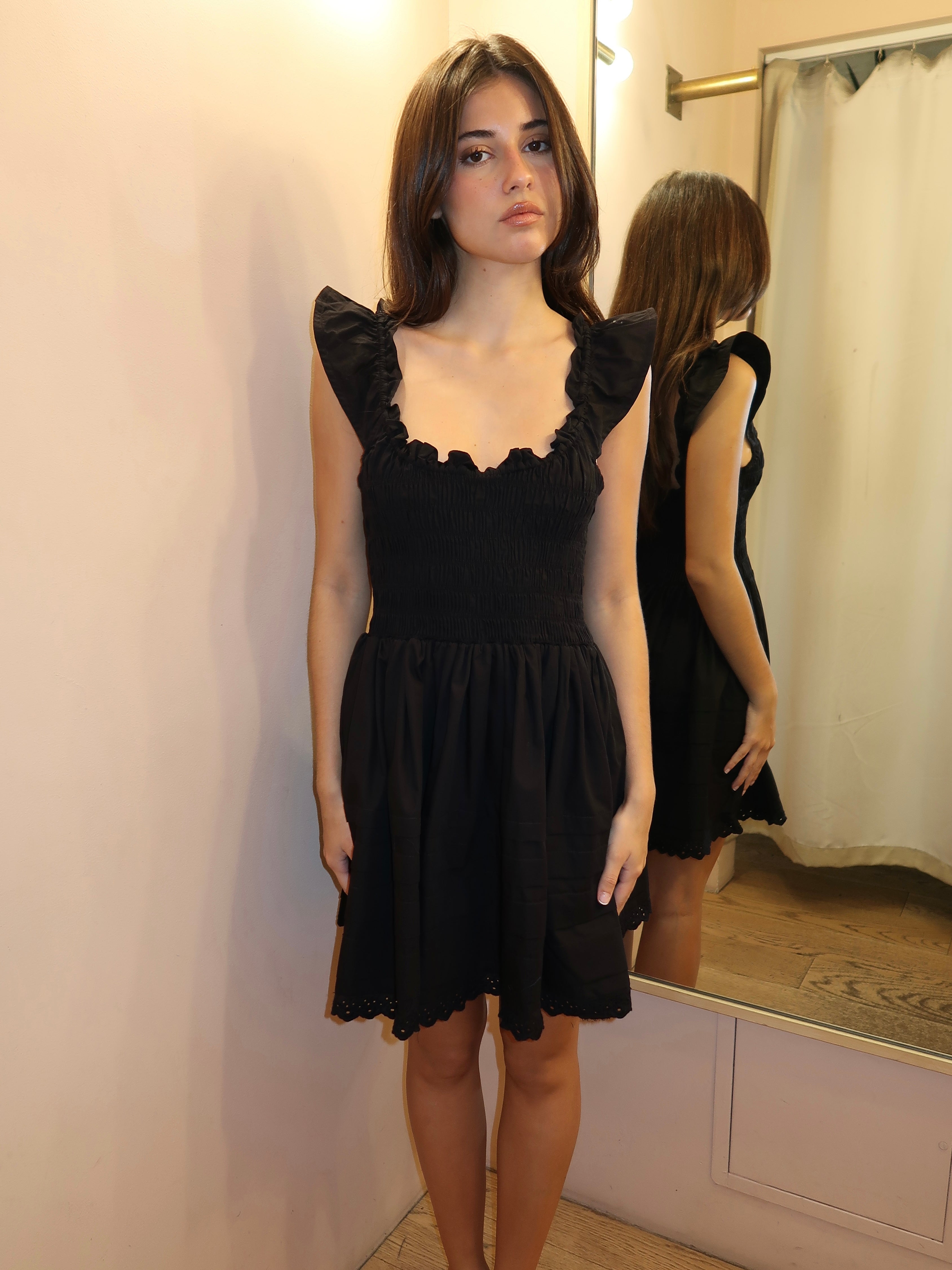 maja mini dress 10 / Black