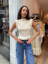 Load image into Gallery viewer, Jorja Top in Cream
