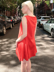 Raven Mini Night Dress in Red