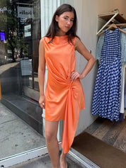 Alyssa Mini Dress in Mango