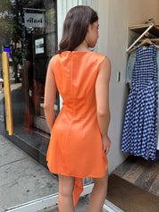 Alyssa Mini Dress in Mango