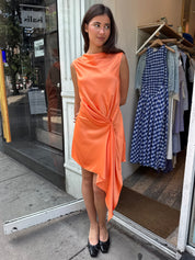 Alyssa Mini Dress in Mango