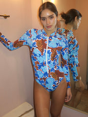 Rashguard in Sketchbook Floral