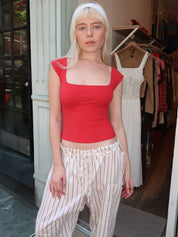 El Tigre Everyday Top in Tomate