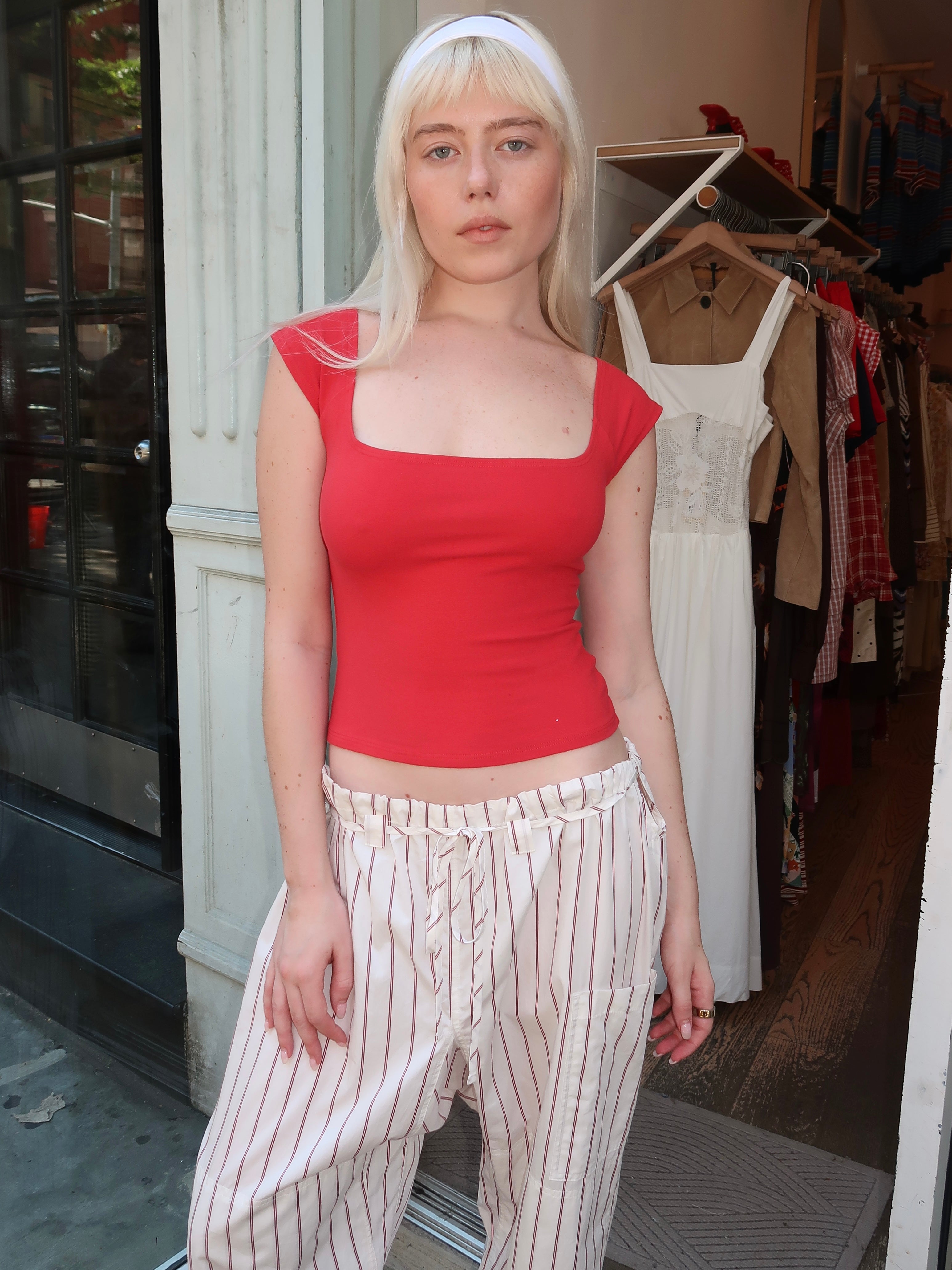 El Tigre Everyday Top in Tomate