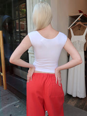 El Tigre Everyday Top in White