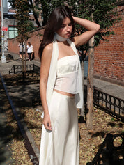 Beso Tube Top in Cream