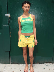 Yellow & Green Made Some Short Shorts