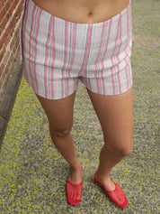 Luda Mini Short in Watermelon Stripe