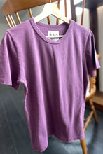 Load image into Gallery viewer, Organic Cotton Vintage Boy Tee in Plum
