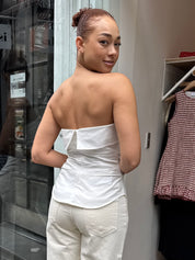 Nessah Top in White