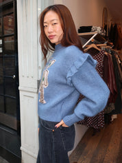 Azar Knit in Blue
