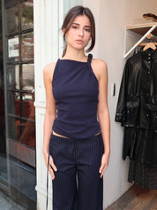 Ione Asym Top in Ink