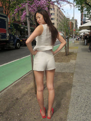 Lila Mini Short in Natural