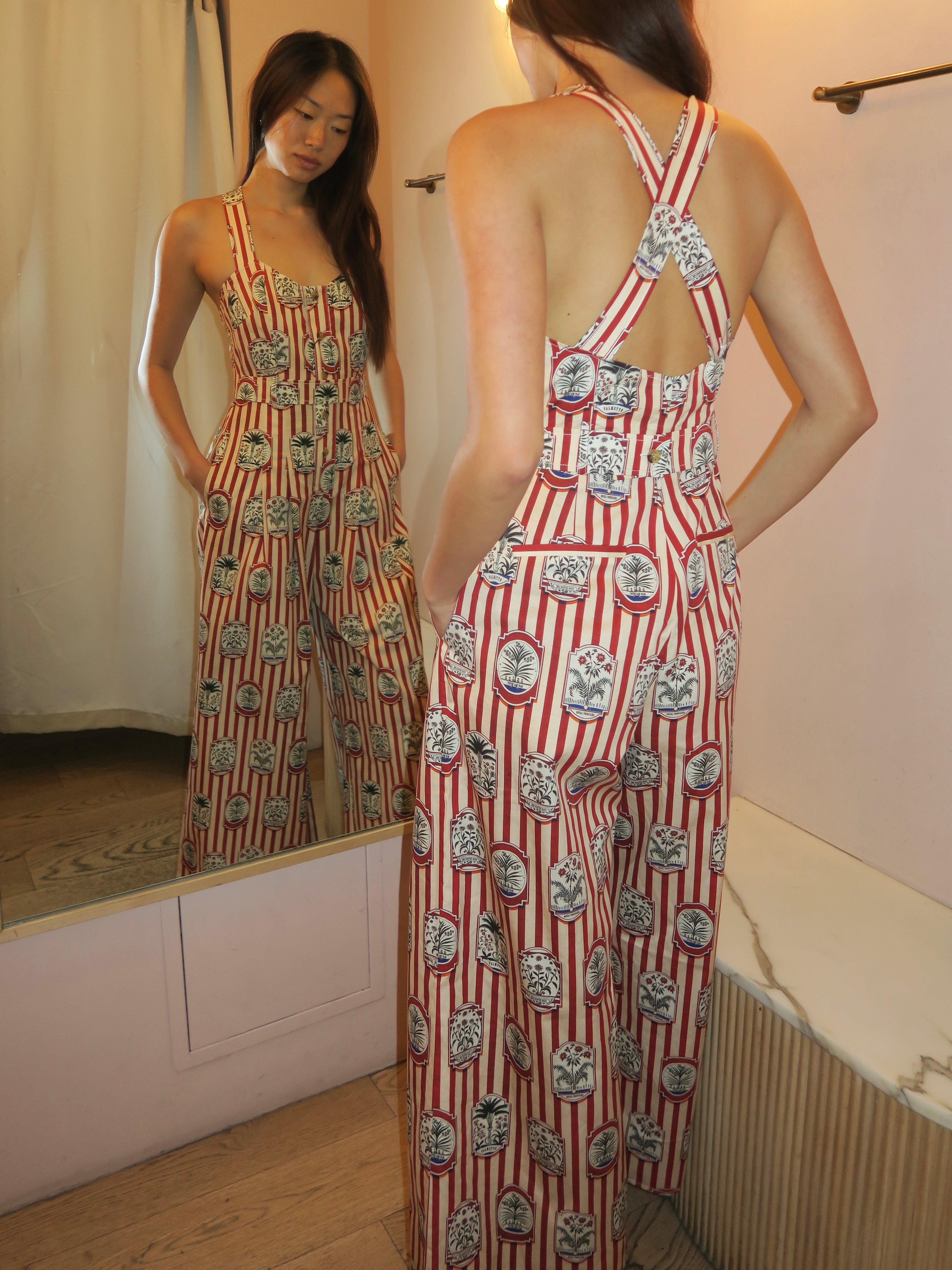 Sandy Jumpsuit in Mallet Club