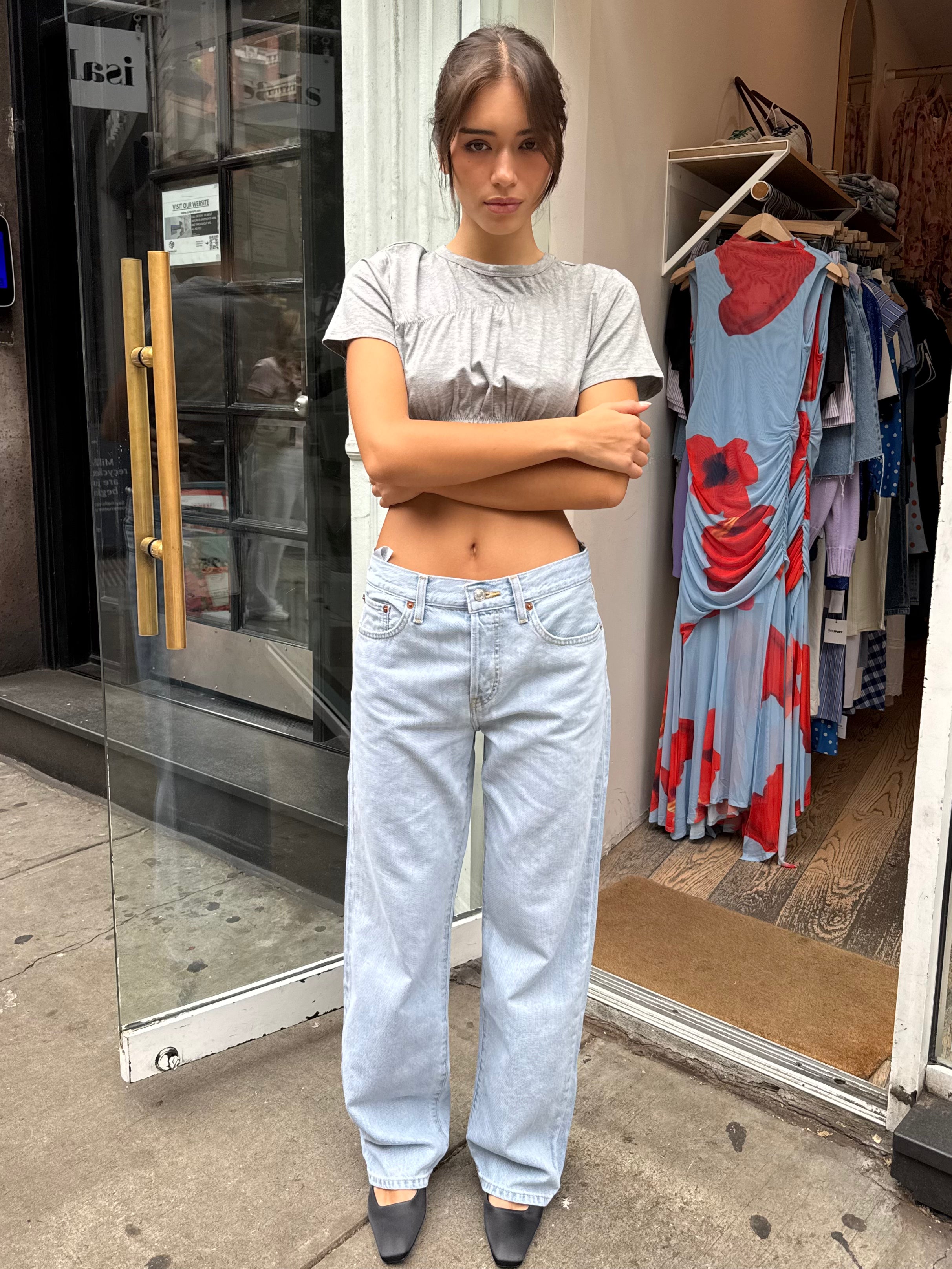 The Thrasher Jean in Ola Indigo
