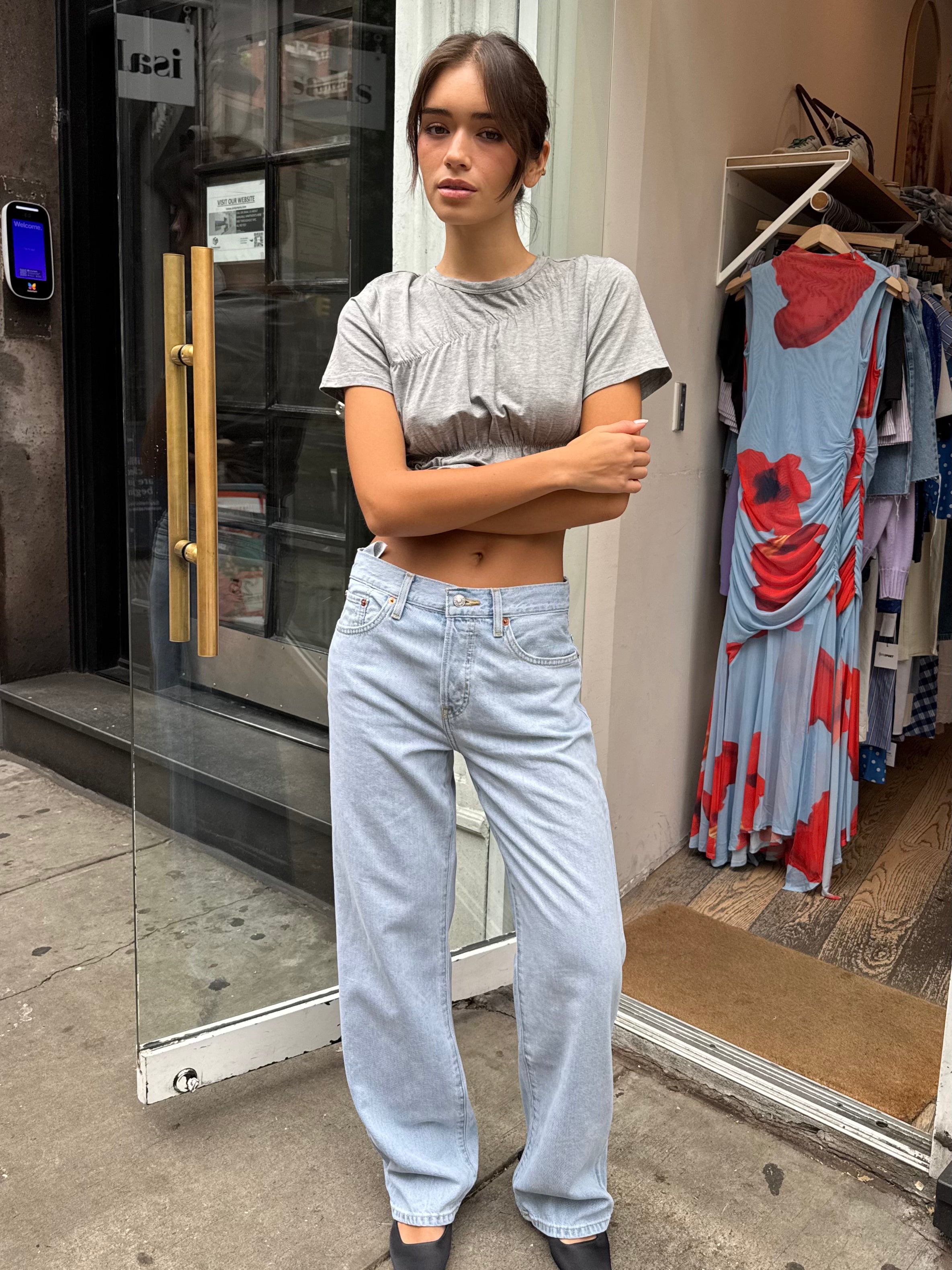 The Thrasher Jean in Ola Indigo