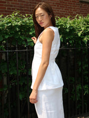 Emma Vest in Ivory