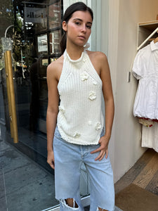Buffy Corset Top in Tea