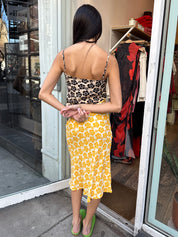 Slip Dress Happy Hibiscus in Sunbleach