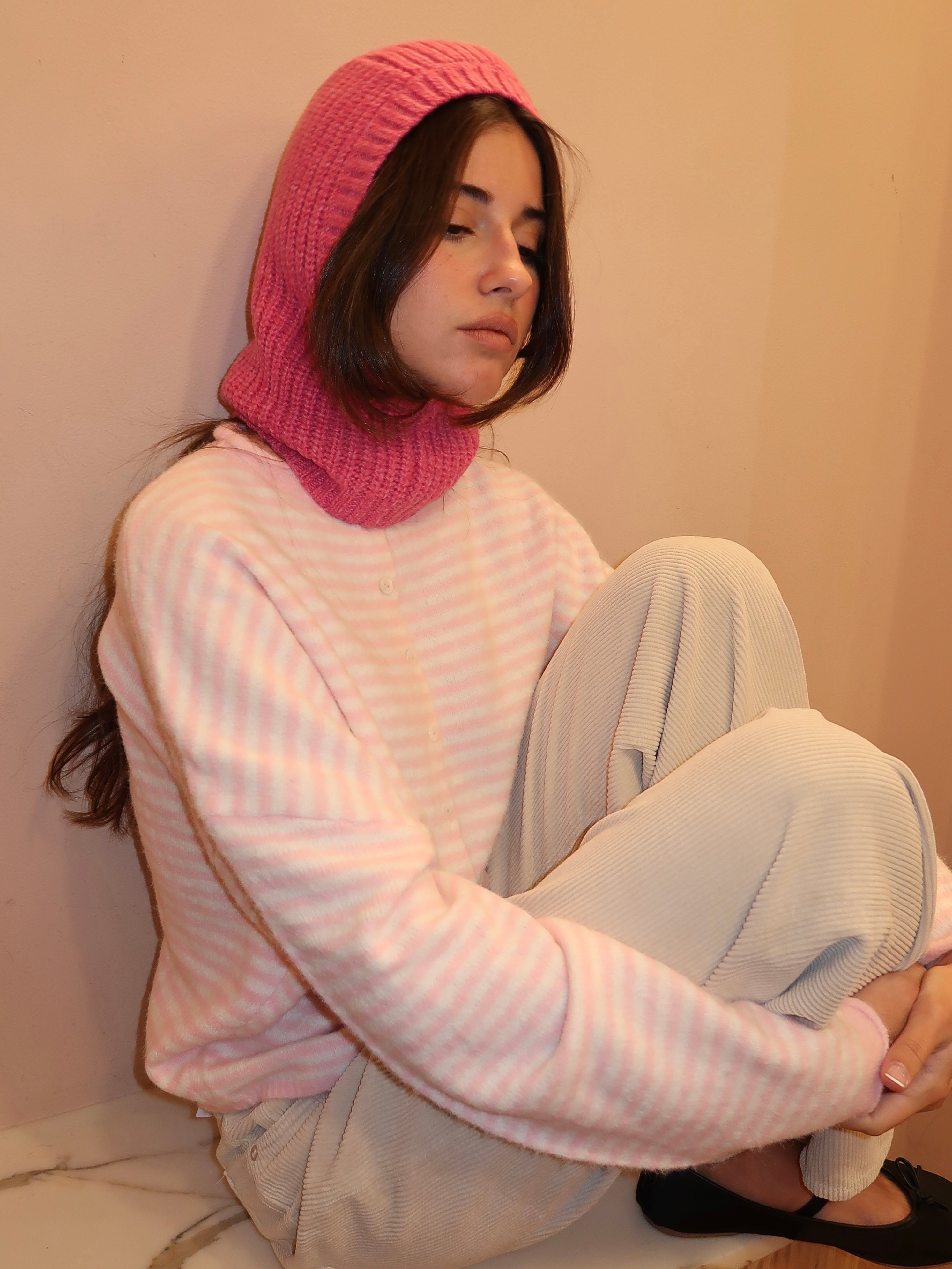 Pink Jude Balaclava in Pink
