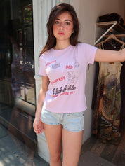 Classic Tee Club Biblio in Baby Violet