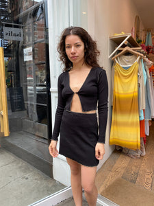 Calix Skirt in Black