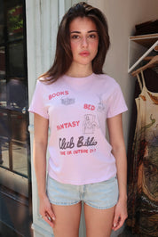 Classic Tee Club Biblio in Baby Violet