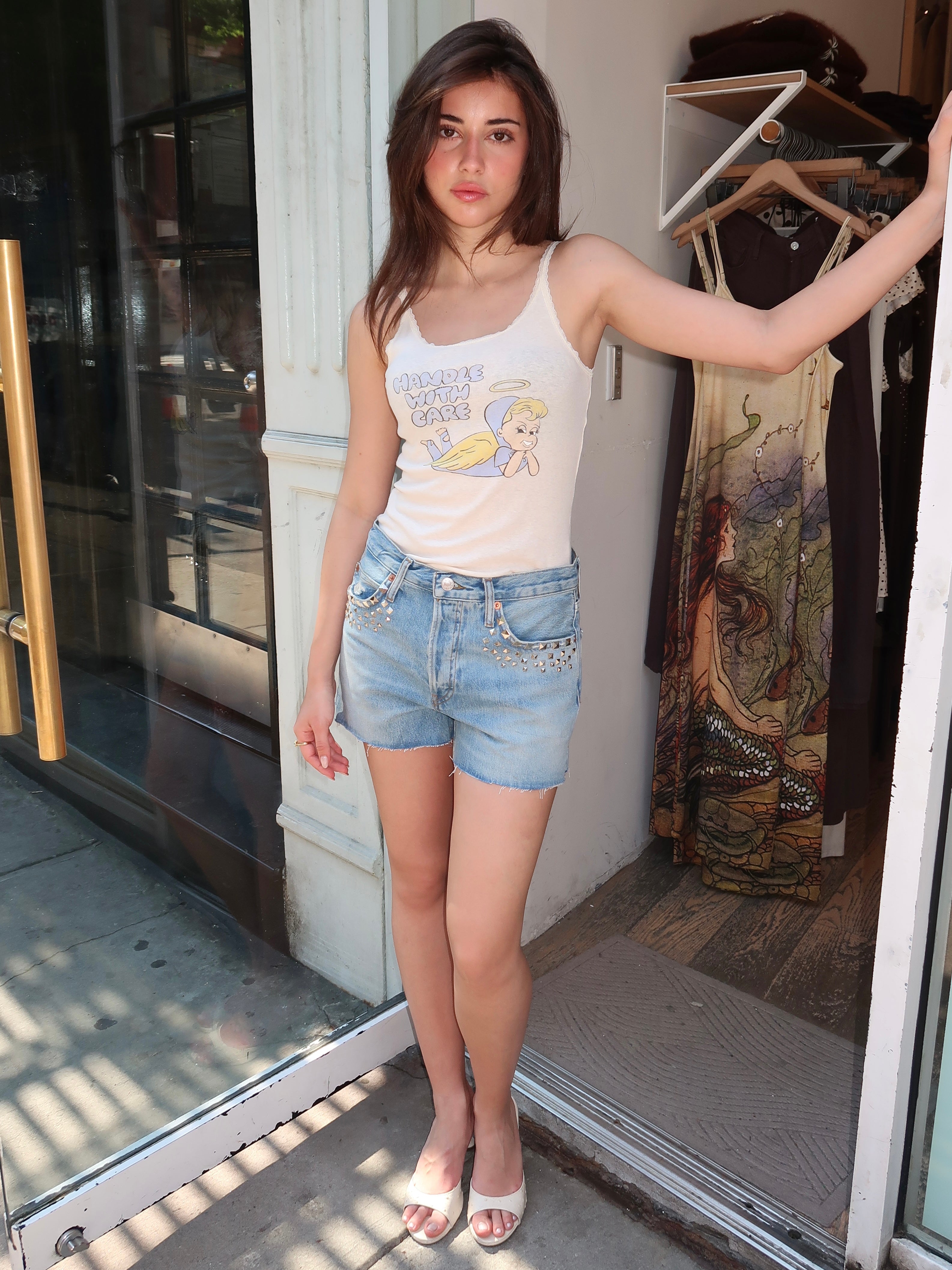 The Breezy Short in Aged Worn Blue