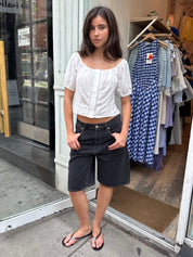 95 Jort Cara in Washed Black
