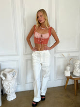 Load image into Gallery viewer, Robin Cargo Jean in White
