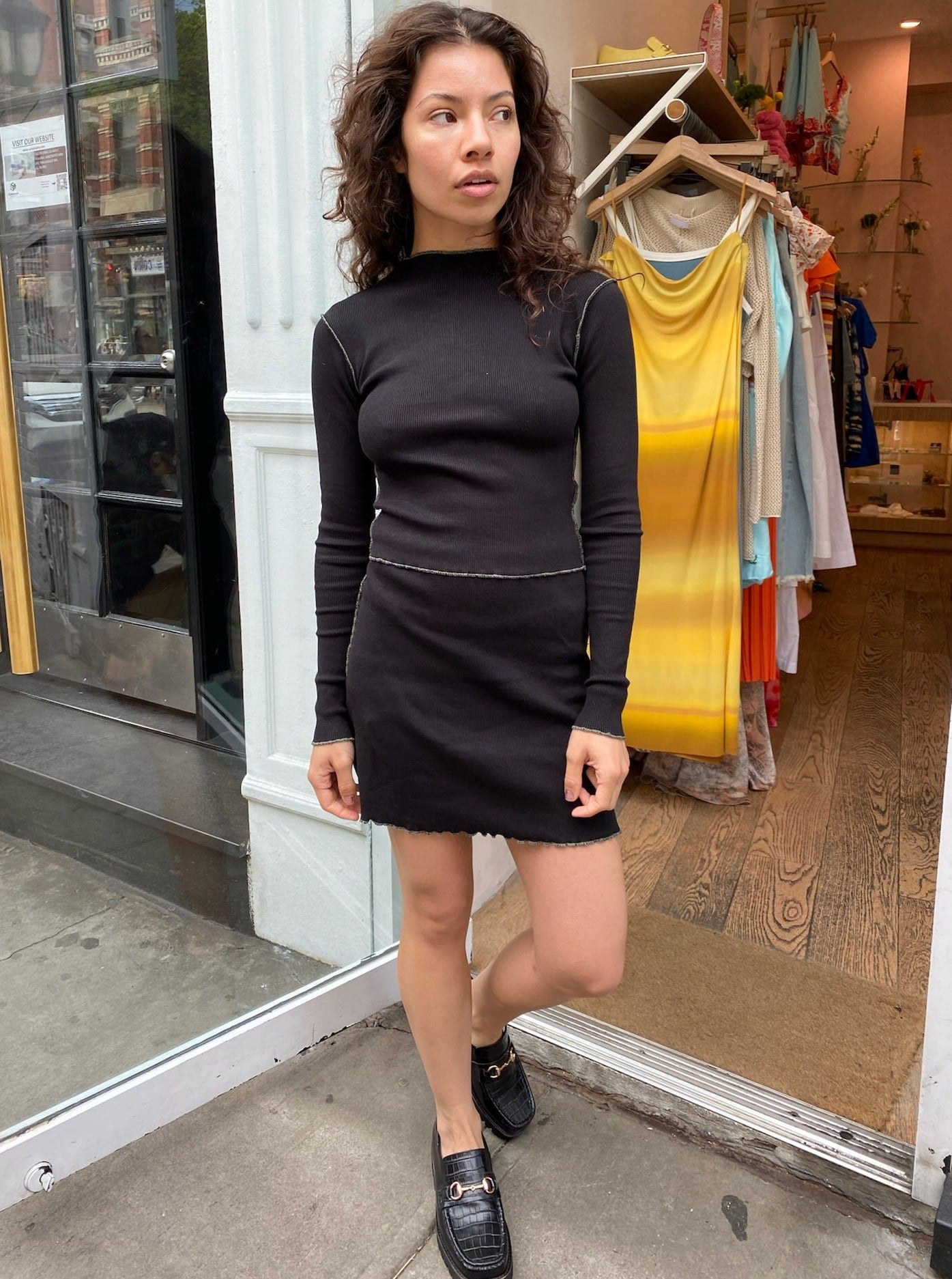 Calix Skirt in Black