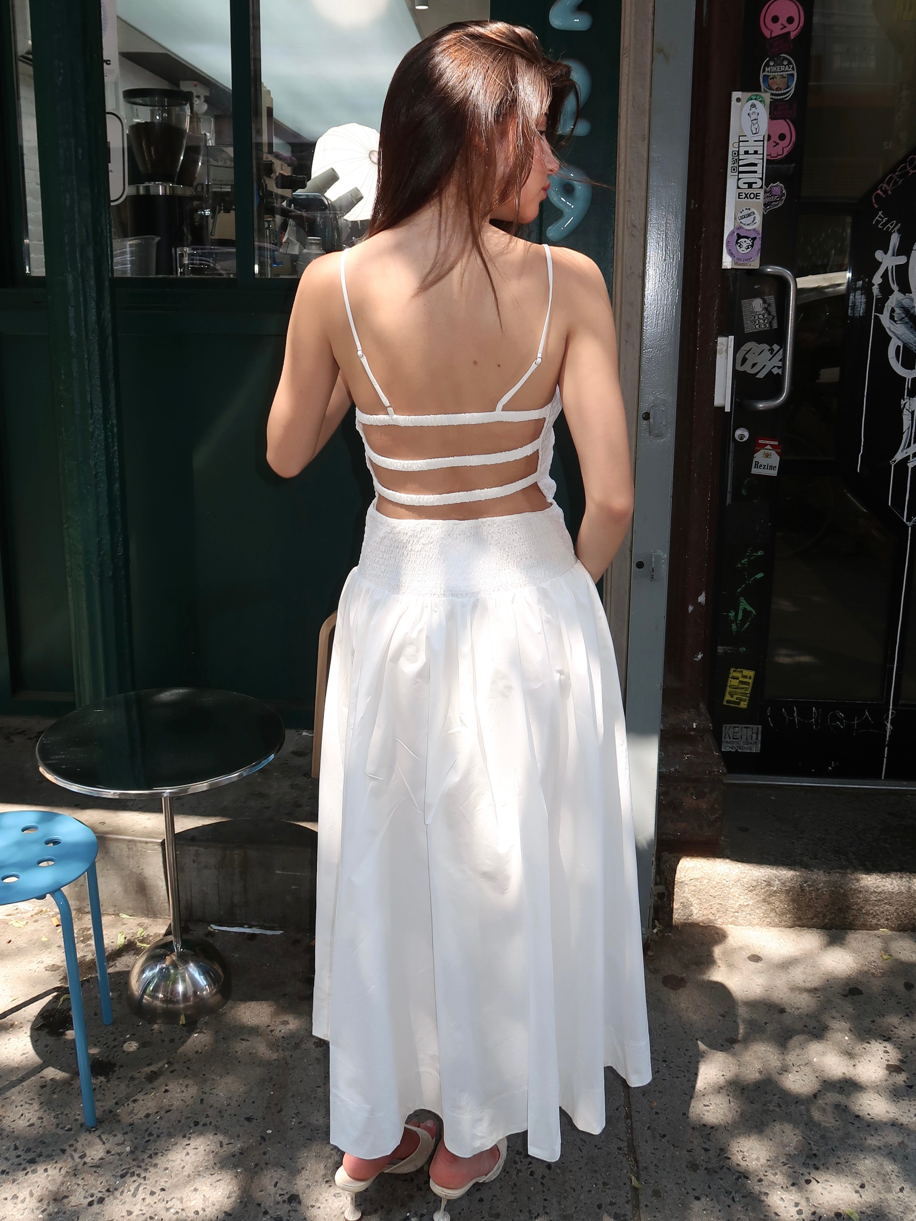 Granada Dress in White