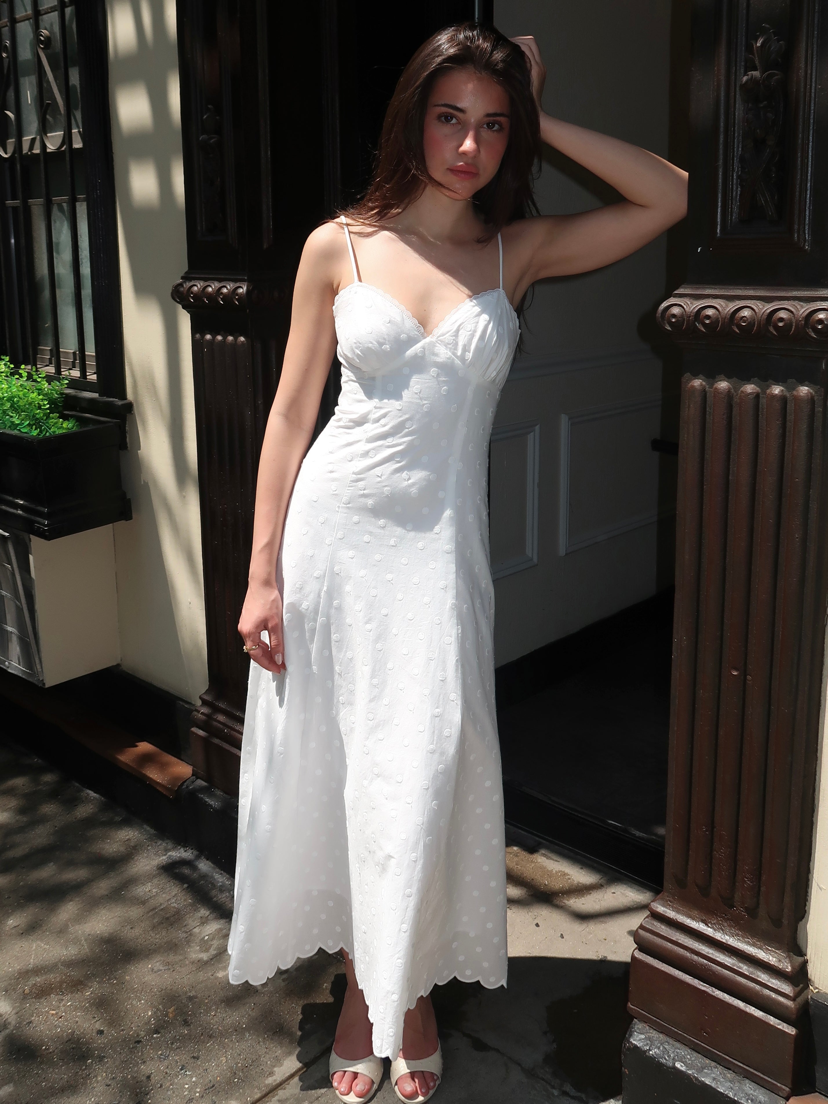 Alejandra Dress in White