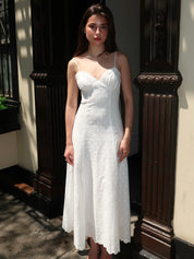 Alejandra Dress in White