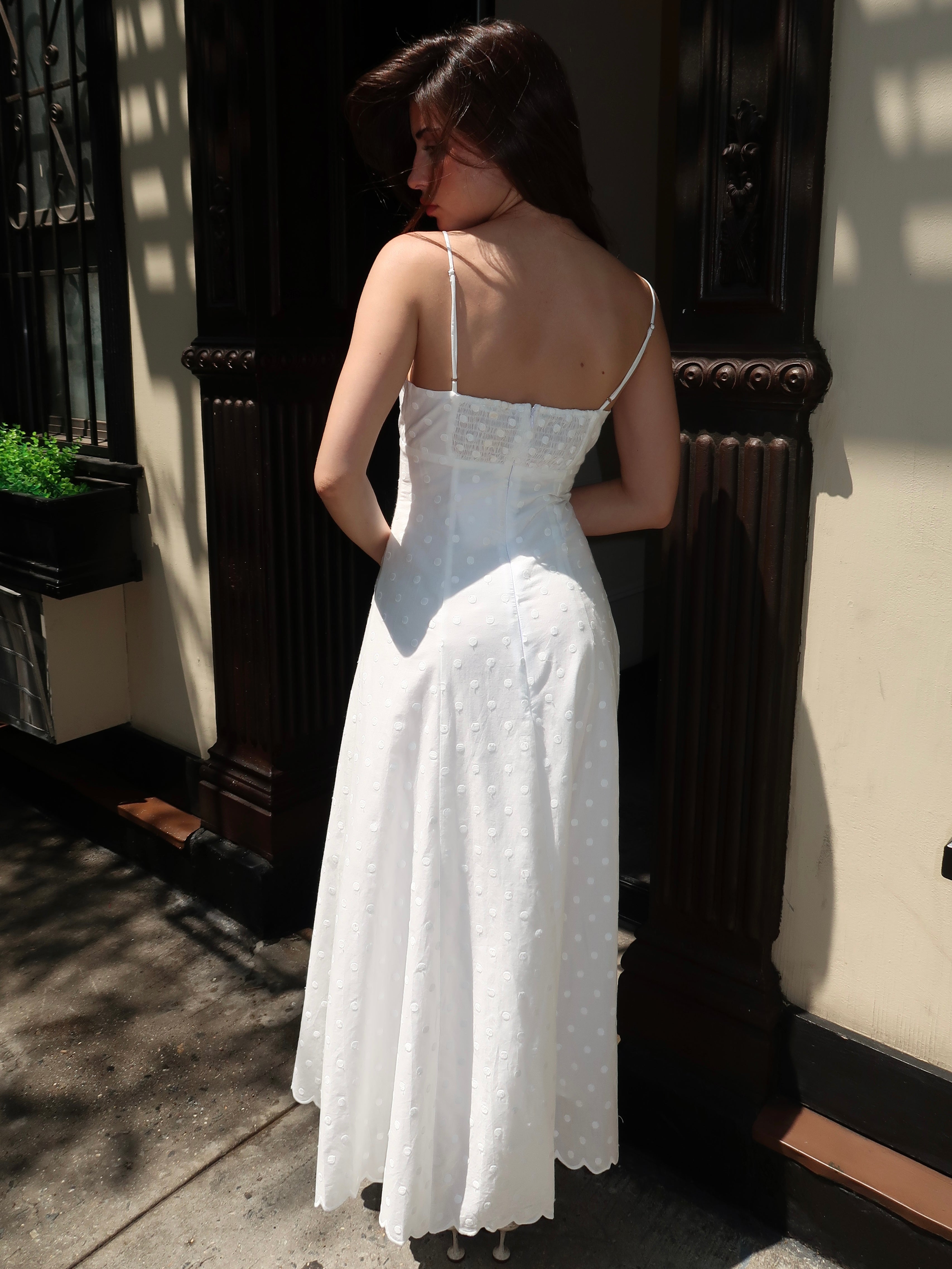 Alejandra Dress in White