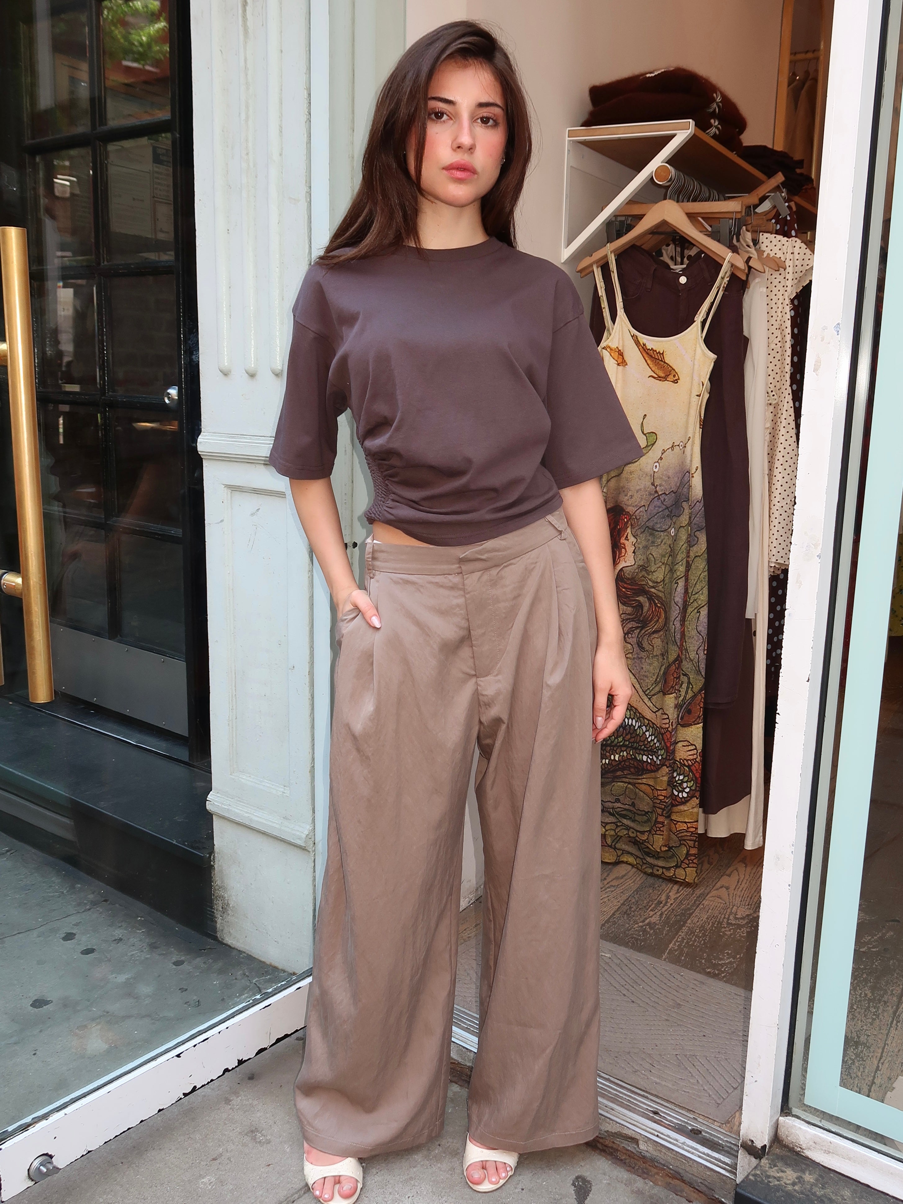 Leena Trousers in Olive
