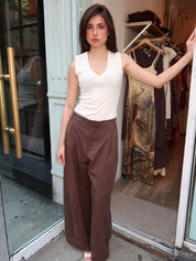 Leena Trousers in Chocolate