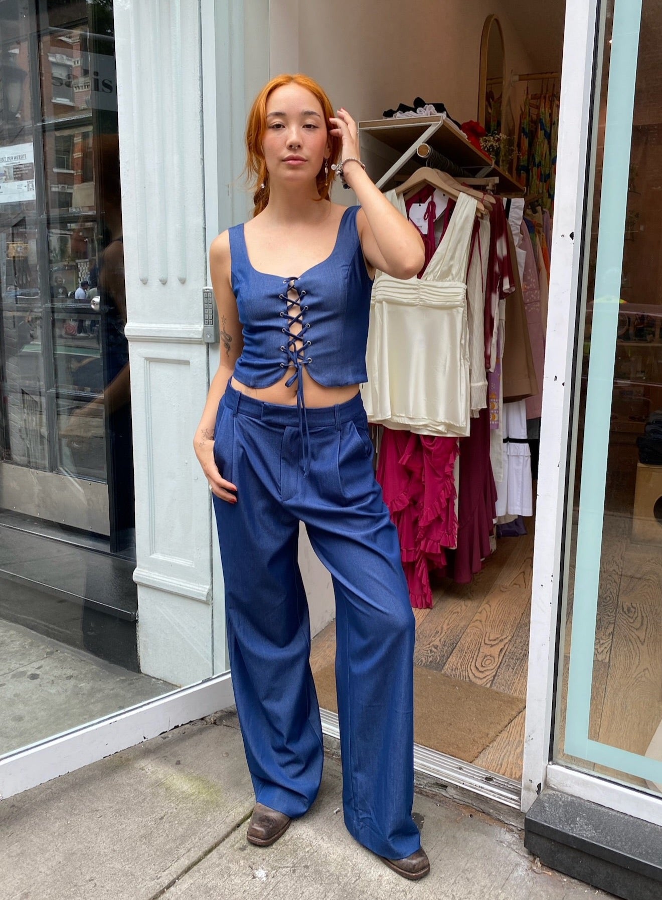 Everyday Trouser in Indigo