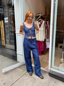 Everyday Trouser in Indigo
